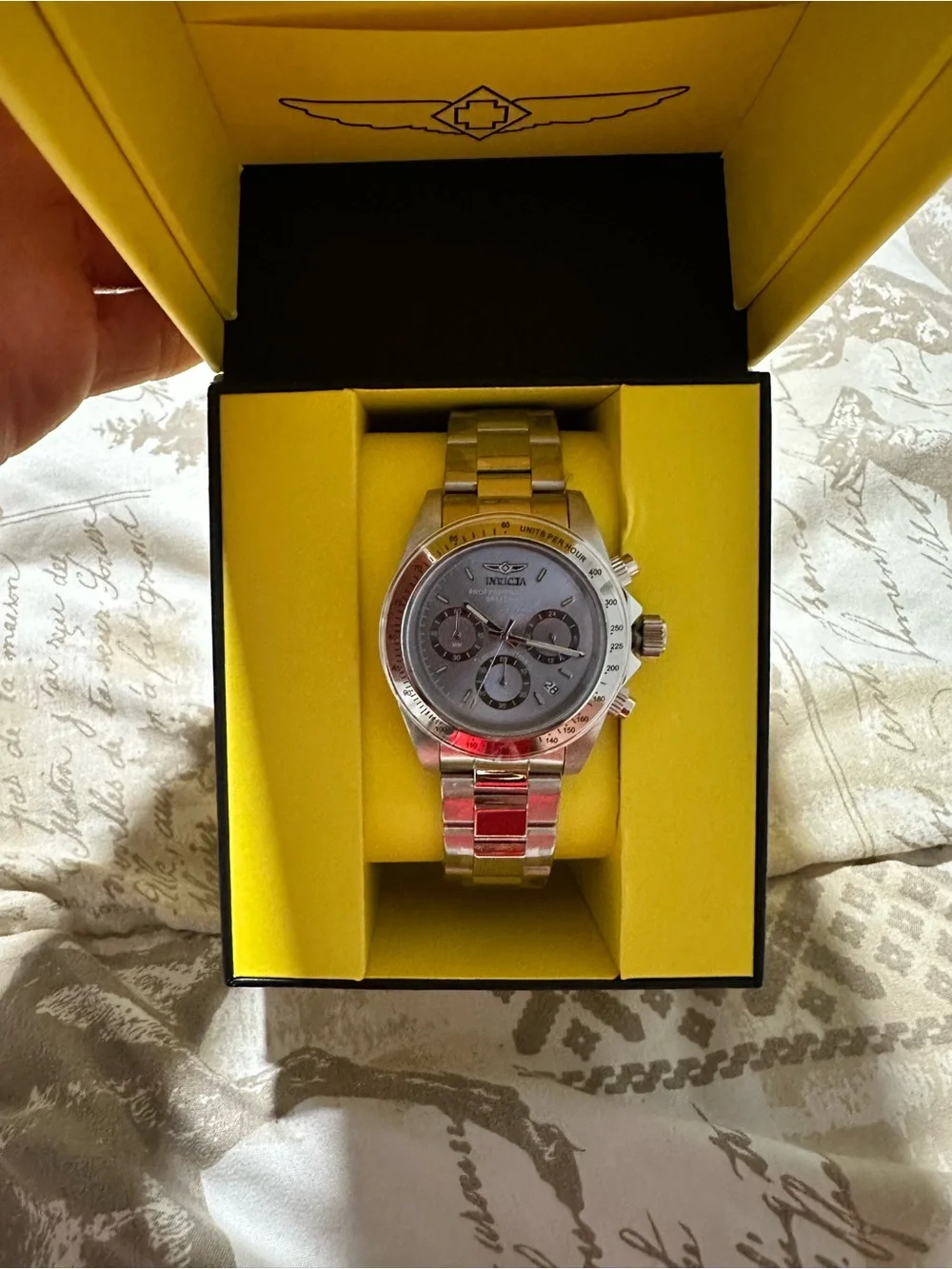Limited Edition Invicta Speedway Men’s Stainless Steel 39.5mm